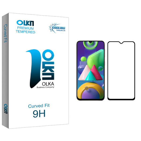 محافظ صفحه نمایش کولینگ مدل Olka glass مناسب برای گوشی موبایل سامسونگ Galaxy M21