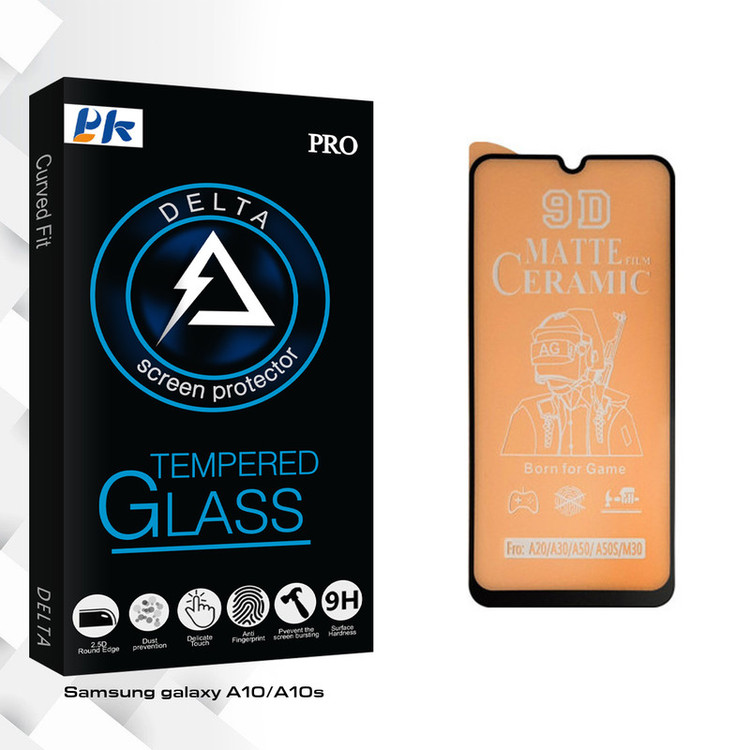 محافظ صفحه نمایش مات پی کی مدل Delta Glass مناسب برای گوشی موبایل سامسونگ Galaxy A10/A10s