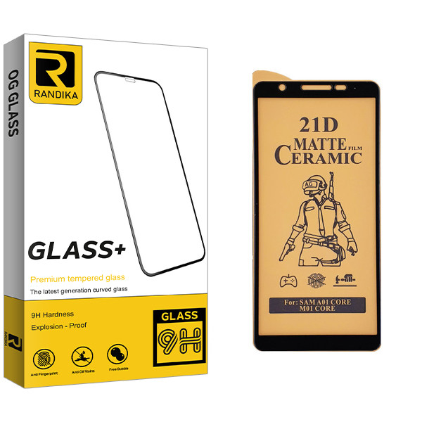 محافظ صفحه نمایش سرامیکی راندیکا مدل GLD مناسب برای گوشی موبایل سامسونگ Galaxy A01 Core