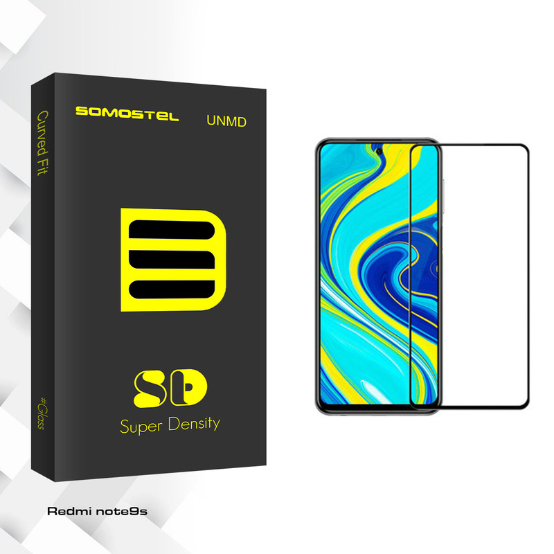 محافظ صفحه نمایش سوماستل مدل Sd Glass مناسب برای گوشی موبایل شیائومی Redmi note9s