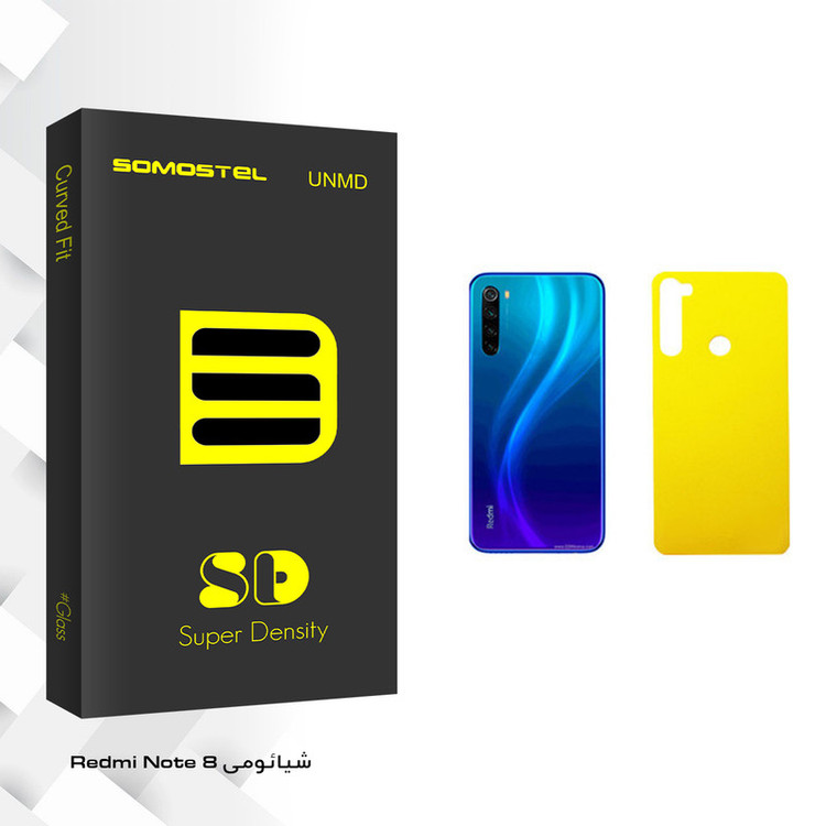 محافظ پشت گوشی سوماستل مدل Sd Glass مناسب برای گوشی موبایل شیائومی Redmi Note 8