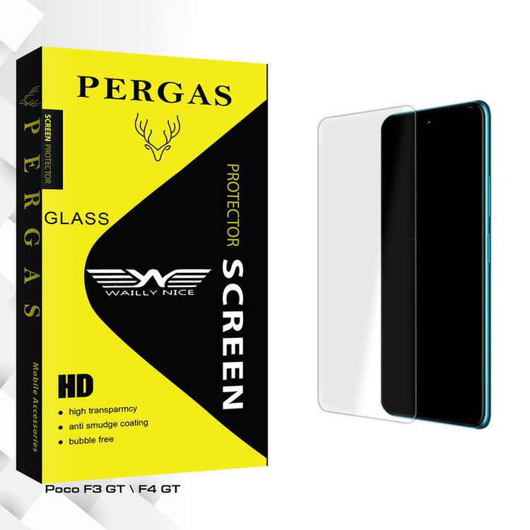 محافظ صفحه نمایش شیشه ای وایلی نایس مدل Pergas Glass MIX مناسب برای گوشی موبایل شیائومی Poco F3 GT \ F4 GT