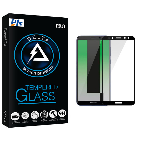 محافظ صفحه نمایش پی کی مدل Delta Glass مناسب برای گوشی موبایل هوآوی Mate 10 Lite