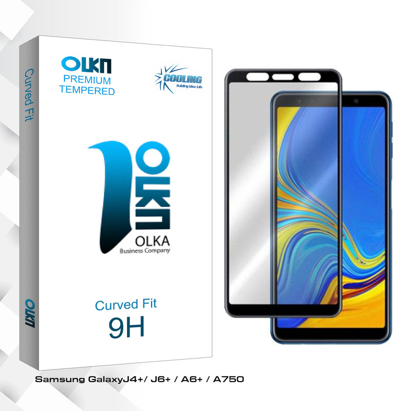 محافظ صفحه نمایش سرامیکی مات کولینگ مدل Olka glass مناسب برای گوشی موبایل سامسونگ Galaxy J4+/ J6+ / A6+ / A750