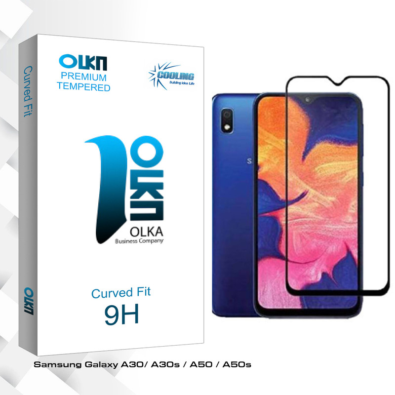 محافظ صفحه نمایش سرامیکی مات کولینگ مدل Olka glass مناسب برای گوشی موبایل سامسونگ Galaxy A30/ A30s / A50 / A50s