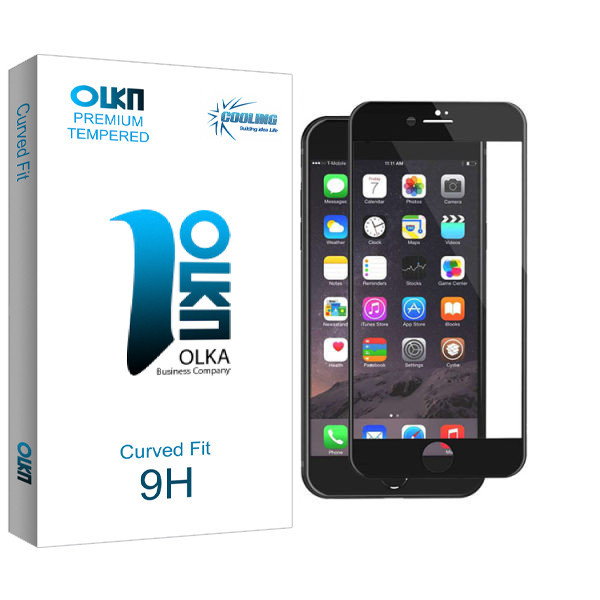 محافظ صفحه نمایش مات کولینگ مدل Olka glass مناسب برای گوشی موبایل اپل Iphone 7/ 8