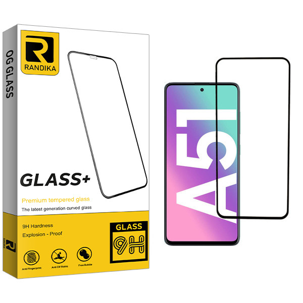 محافظ صفحه نمایش راندیکا مدل Gld مناسب برای گوشی موبایل سامسونگ Galaxy A51
