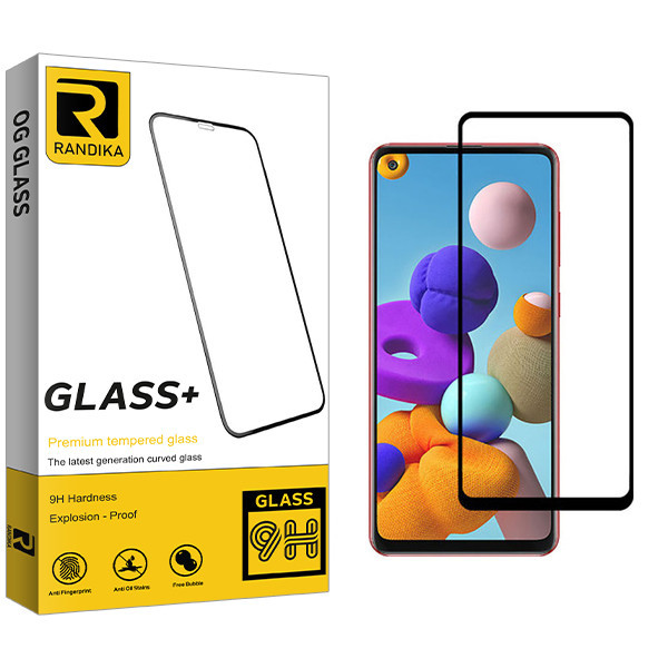 محافظ صفحه نمایش راندیکا مدل Gld مناسب برای گوشی موبایل سامسونگ Galaxy A21s