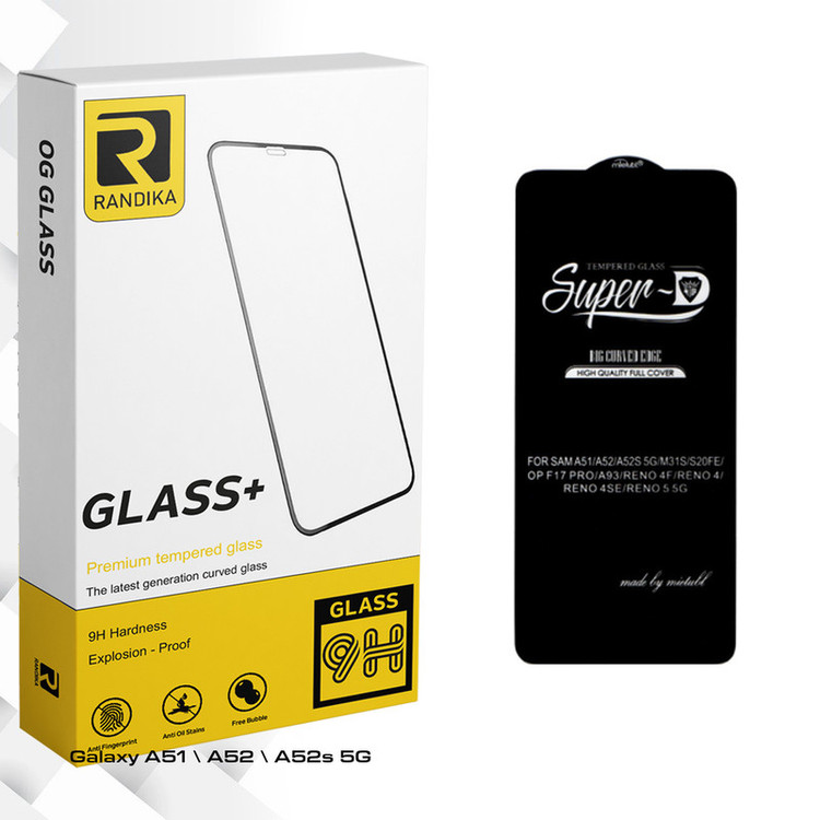 محافظ صفحه نمایش راندیکا مدل Super-D مناسب برای گوشی موبایل سامسونگ Galaxy A51 / A52 / A52s 5G
