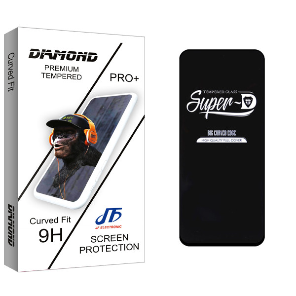 محافظ صفحه نمایش جی اف مدل Diamond Glass       Sup-D مناسب برای گوشی موبایل سامسونگ Galaxy A91