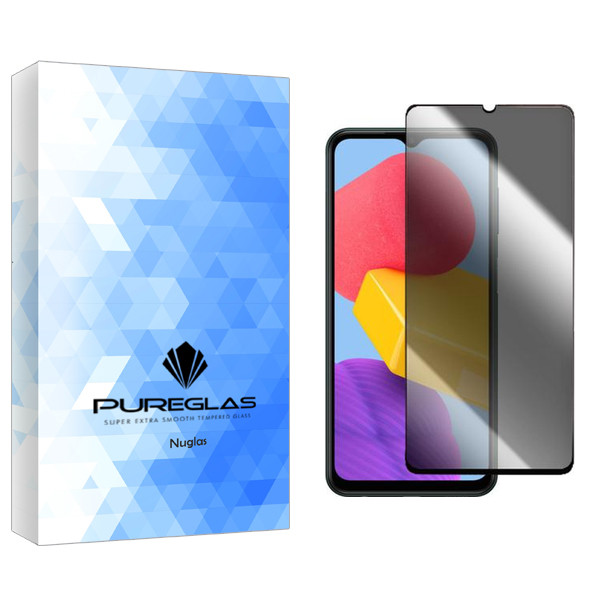 محافظ صفحه نمایش حریم شخصی پیور گلس مدل NuGlas مناسب برای گوشی موبایل سامسونگ Galaxy M13 5G