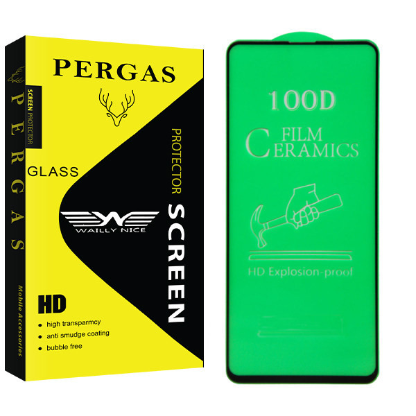 محافظ صفحه نمایش سرامیکی وایلی نایس مدل Pergas Glass مناسب برای گوشی موبایل سامسونگ Galaxy A71/ M51 / M62
