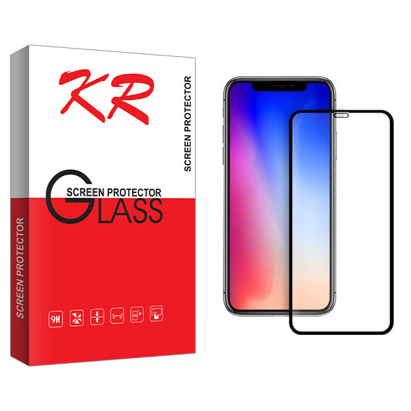 محافظ صفحه نمایش سرامیکی کی آر مدل +HD مناسب برای گوشی موبایل اپل IPHONE XS/11PRO