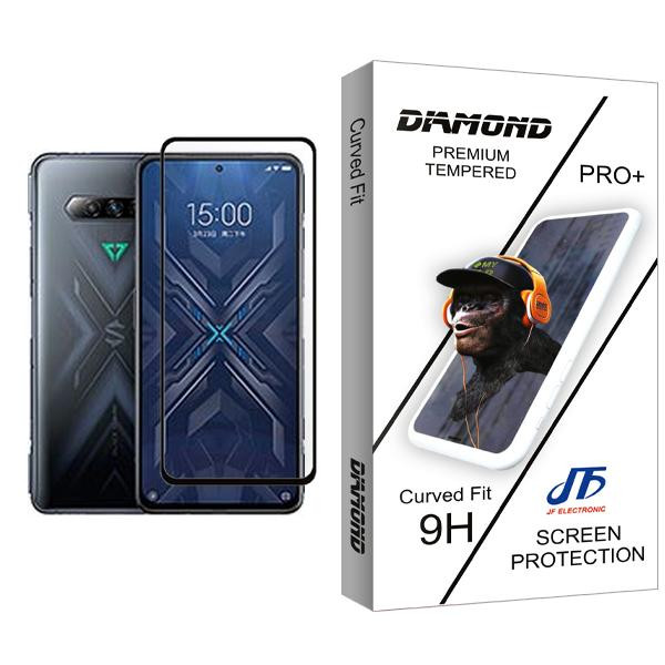 محافظ صفحه نمایش جی اف مدل Diamond Glass MIX001 مناسب برای گوشی موبایل شیائومی Black Shark 4 Pro