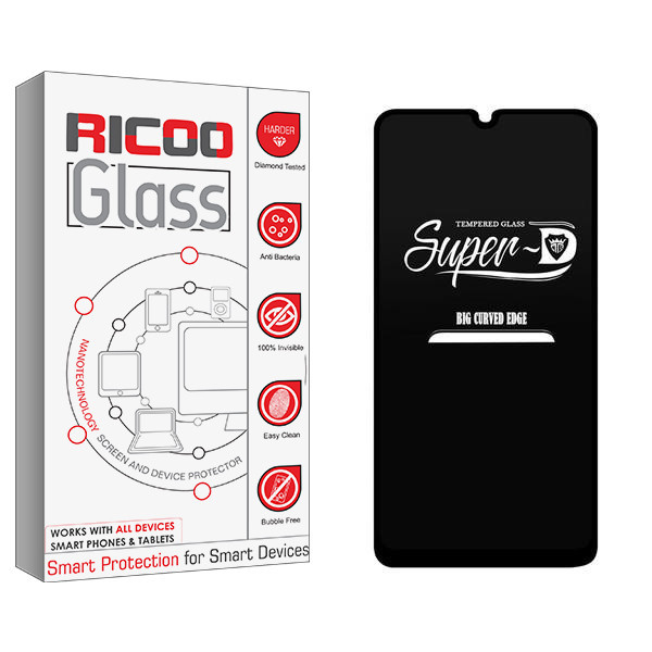 محافظ صفحه نمایش ریکو مدل RiC2 SuperD مناسب برای گوشی موبایل سامسونگ Galaxy A50 / A30 / A30s