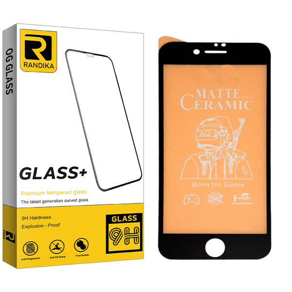 محافظ صفحه نمایش سرامیکی مات راندیکا مدل GLD مناسب برای گوشی موبایل اپل Iphone 7/ 8