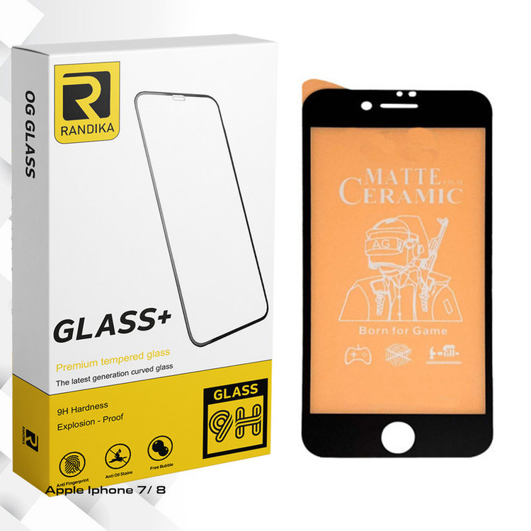 محافظ صفحه نمایش سرامیکی مات راندیکا مدل GLD مناسب برای گوشی موبایل اپل Iphone 7/ 8
