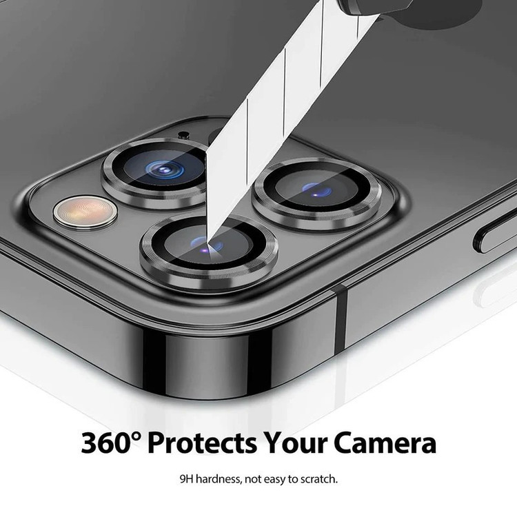 محافظ لنز دوربین جی اف مدل رینگی مناسب برای گوشی موبایل اپل Iphone 11 pro max/11 pro