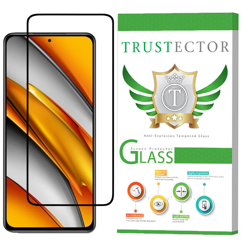 محافظ صفحه نمایش سرامیکی تراستکتور مدل  CRT-Glass مناسب برای گوشی موبایل شیائومی Poco F3