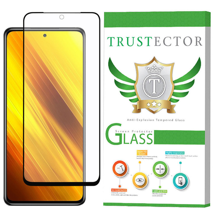 محافظ صفحه نمایش سرامیکی تراستکتور مدل CAT-Glass مناسب برای گوشی موبایل شیائومی Poco X3