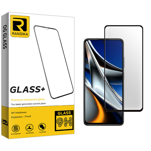محافظ صفحه نمایش شیشه ای راندیکا مدل Randika Glass مناسب برای گوشی موبایل شیائومی Poco X4 Pro 5G 2201116PG