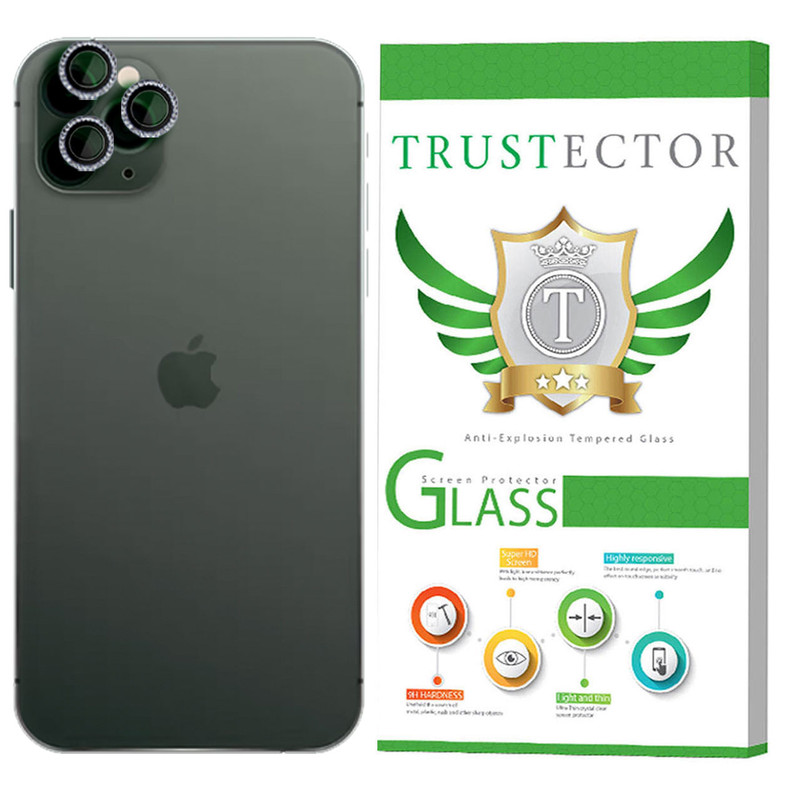 محافظ لنز دوربین تراستکتور مدل LNT-Glass مناسب برای گوشی موبایل اپل iPhone 11 Pro Max