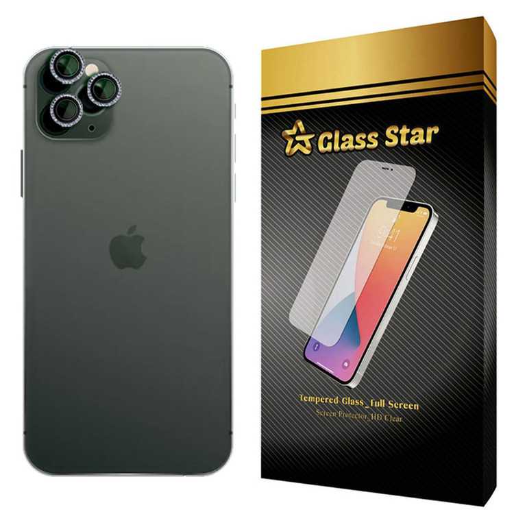محافظ لنز دوربین گلس استار مدل LNG-Glass مناسب برای گوشی موبایل اپل iPhone 11 Pro