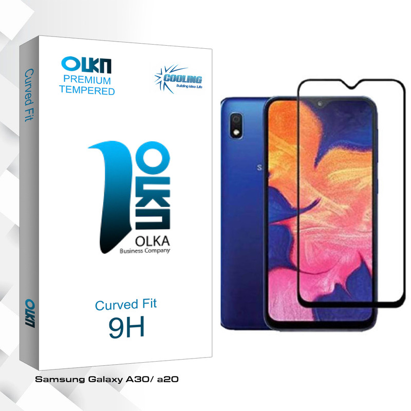 محافظ صفحه نمایش کولینگ مدل Olka glass مناسب برای گوشی موبایل سامسونگ Galaxy A30/ a20
