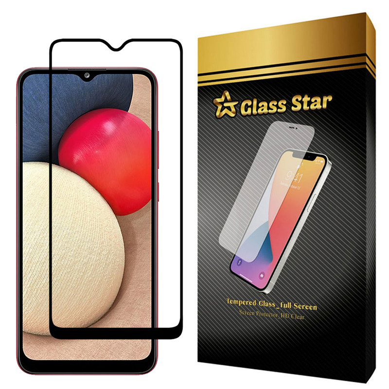 محافظ صفحه نمایش گلس استار مدل CR مناسب برای گوشی موبایل سامسونگ Galaxy A02s