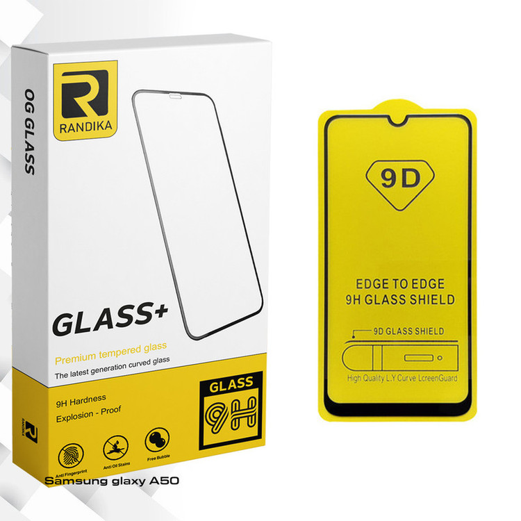 محافظ صفحه نمایش 9D راندیکا مدل GLD مناسب برای گوشی موبایل سامسونگ Galaxy A50
