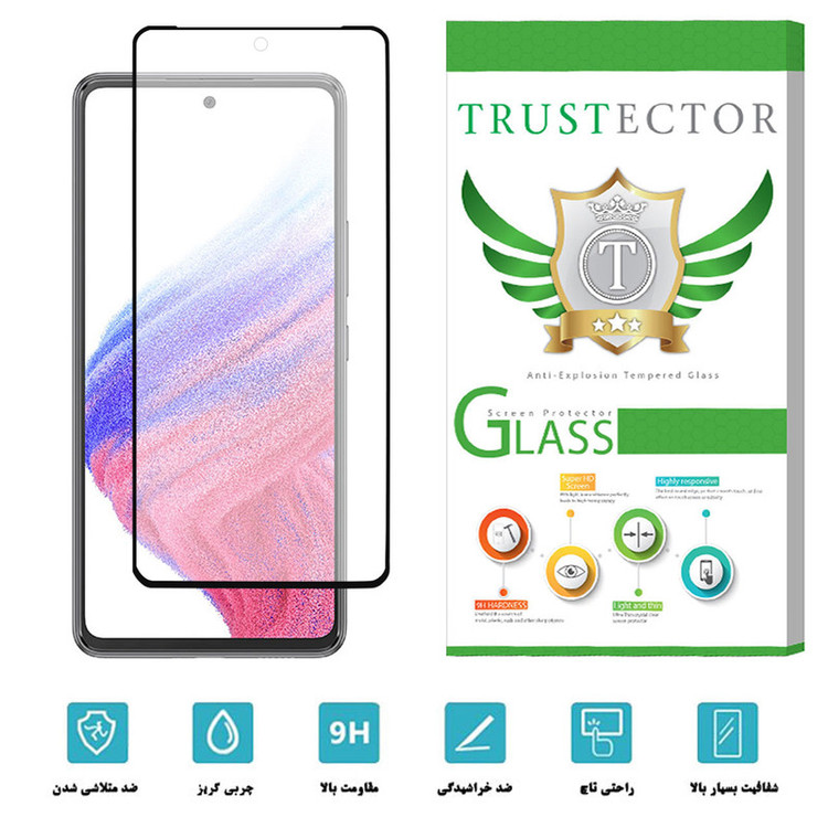 محافظ صفحه نمایش سرامیکی تراستکتور مدل CAT مناسب برای گوشی موبایل سامسونگ Galaxy A53 5G