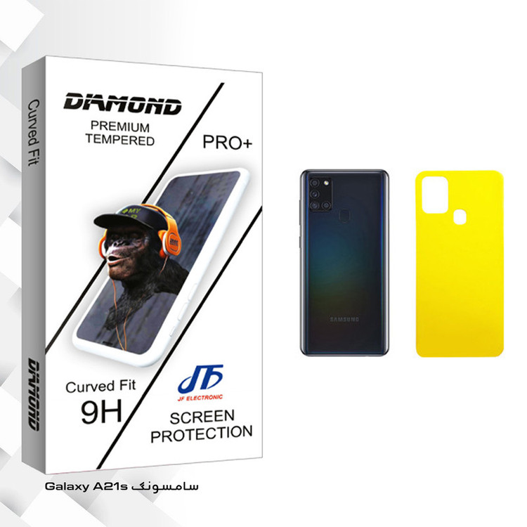 محافظ پشت گوشی جی اف مدل Diamond glass مناسب برای گوشی موبایل سامسونگ Galaxy A21s
