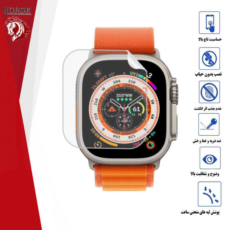 محافظ صفحه نمایش نانو هورس مدل MTBWH مناسب برای ساعت هوشمند T99 Ultra Max