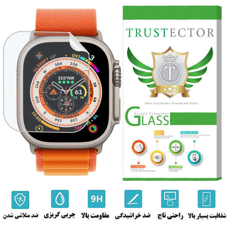 محافظ صفحه نمایش نانو تراستکتور مدل MTBWT مناسب برای ساعت هوشمند T89 Ultra