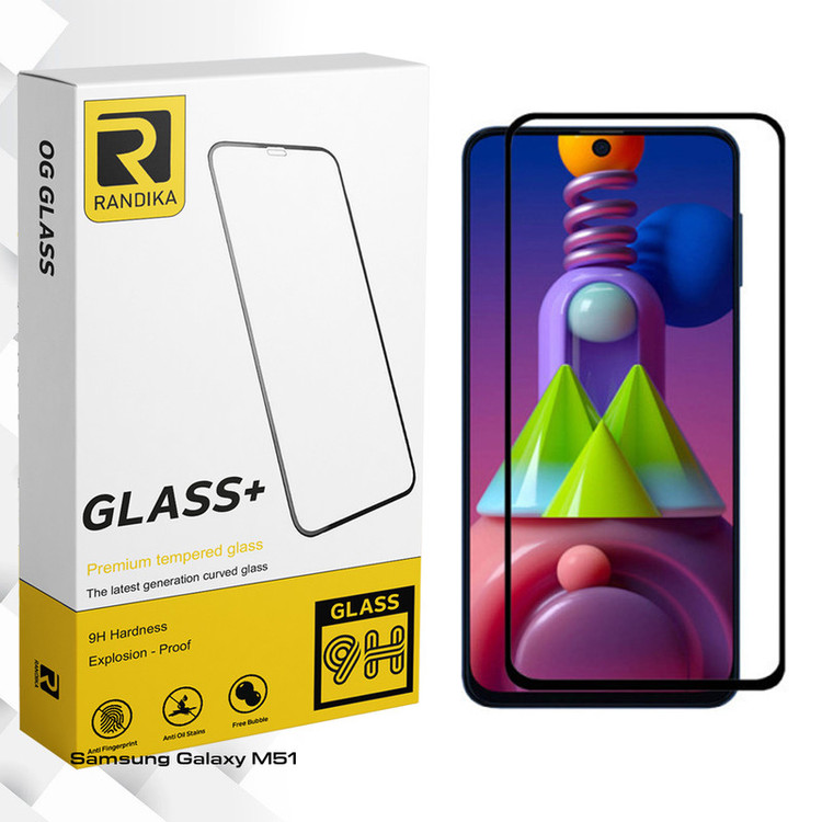 محافظ صفحه نمایش راندیکا مدل GLD مناسب برای گوشی موبایل سامسونگ Galaxy M51