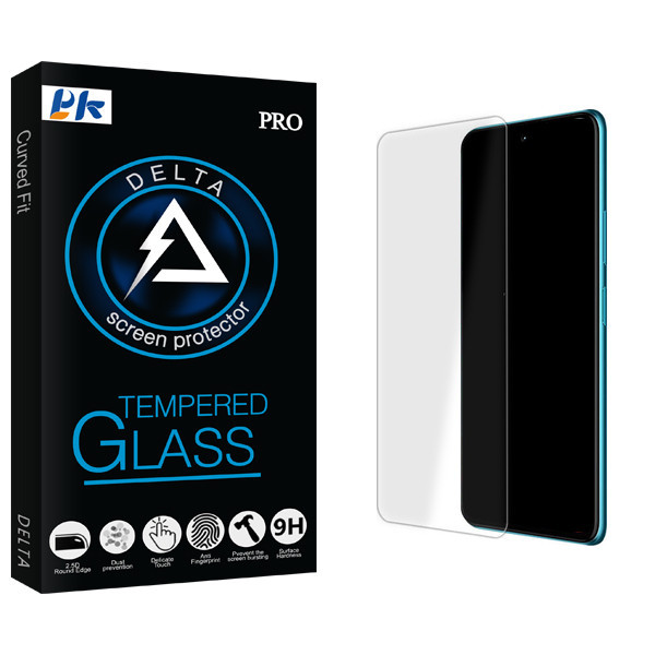 محافظ صفحه نمایش شیشه ای پی کی مدل Delta Glass MIX مناسب برای گوشی موبایل شیائومی Redmi 11 Pro 5G \ Note 11 Pro Global