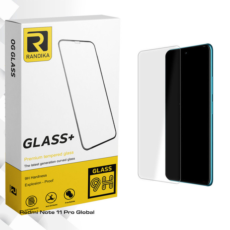 محافظ صفحه نمایش شیشه ای راندیکا مدل Randika Glass MIX مناسب برای گوشی موبایل شیائومی Redmi Note 11 Pro Global