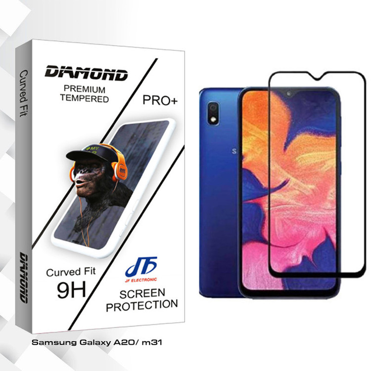 محافظ صفحه نمایش سرامیکی مات جی اف مدل Diamond glass مناسب برای گوشی موبایل سامسونگ Galaxy A20/ m31