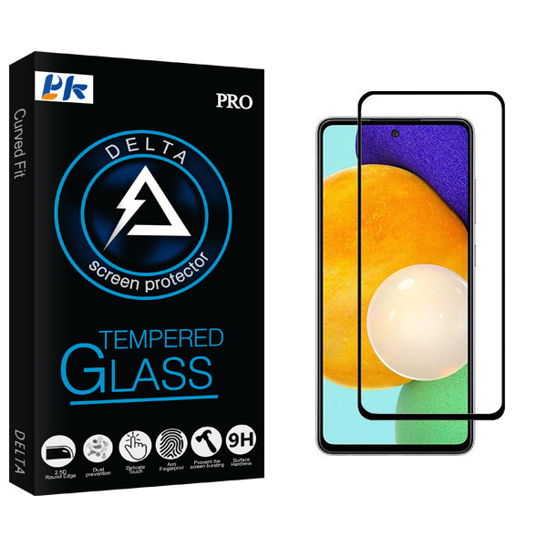 محافظ صفحه نمایش پی کی مدل Delta Glass مناسب برای گوشی موبایل سامسونگ Galaxy A72