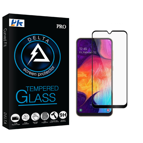 محافظ صفحه نمایش سرامیکی پی کی مدل Delta Glass مناسب برای گوشی موبایل سامسونگ Galaxy A12