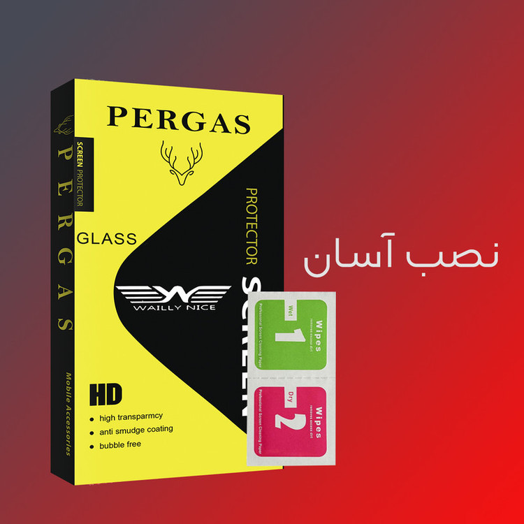 محافظ صفحه نمایش وایلی نایس مدل Pergas Glass مناسب برای گوشی موبایل سامسونگ Galaxy A30