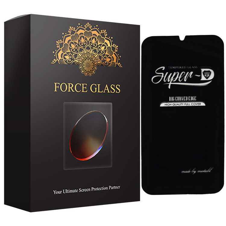 محافظ صفحه نمایش فورس گلس مدل Super D مناسب برای گوشی موبایل سامسونگ Galaxy M11