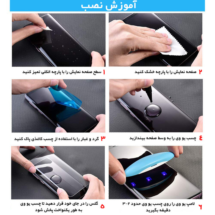 محافظ صفحه نمایش سوماستل مدل SD UV مناسب برای گوشی موبایل شیائومی Mi 12
