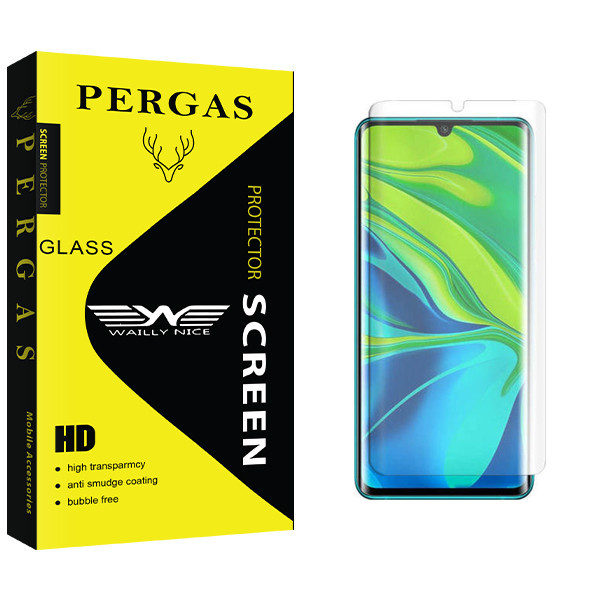 محافظ صفحه نمایش وایلی نایس مدل Pergas UV مناسب برای گوشی موبایل شیائومی Mi note 10