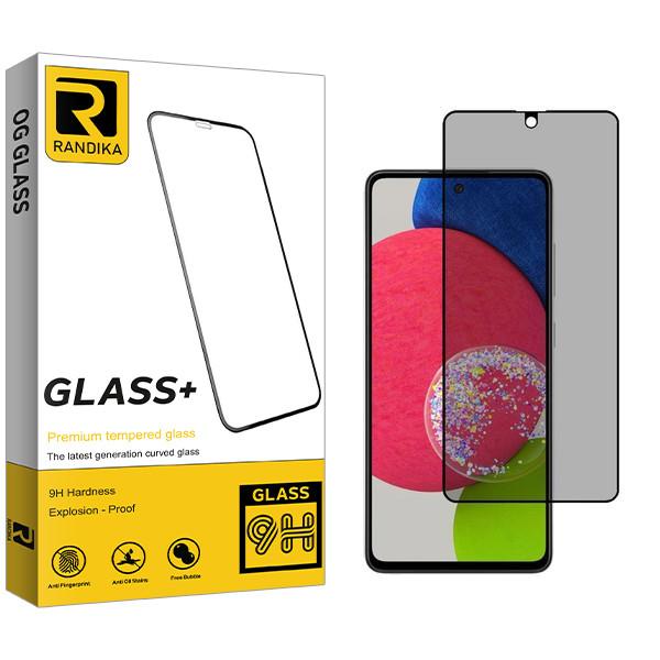 محافظ صفحه نمایش حریم شخصی راندیکا مدل RK مناسب برای گوشی موبایل سامسونگ Galaxy A52s 5G