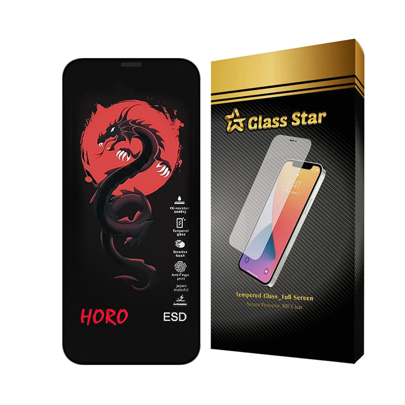 محافظ صفحه نمایش گلس استار مدل HORREDG مناسب برای گوشی موبایل اپل iPhone 11 / XR