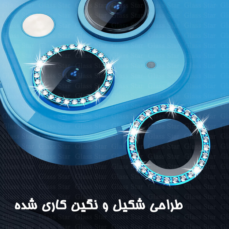 محافظ لنز دوربین گلس استار مدل RNGLNGS مناسب برای گوشی موبایل شیائومی Poco M6