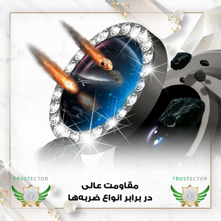 محافظ لنز دوربین تراستکتور مدل RNGLNTR مناسب برای گوشی موبایل شیائومی Redmi 13C