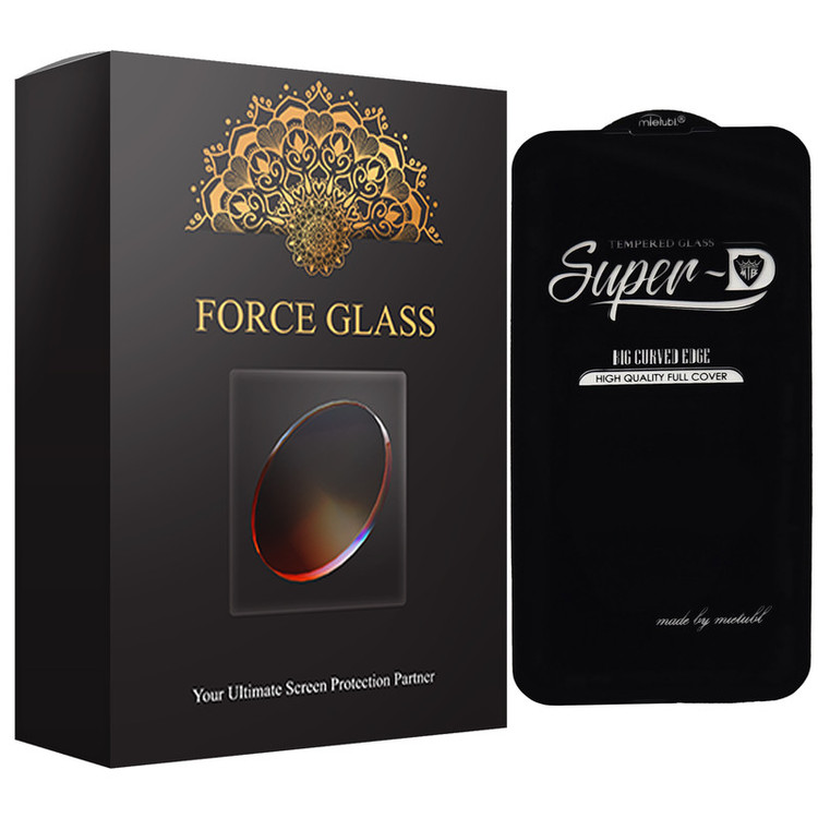 محافظ صفحه نمایش فورس گلس مدل Super D مناسب برای گوشی موبایل سامسونگ Galaxy C55