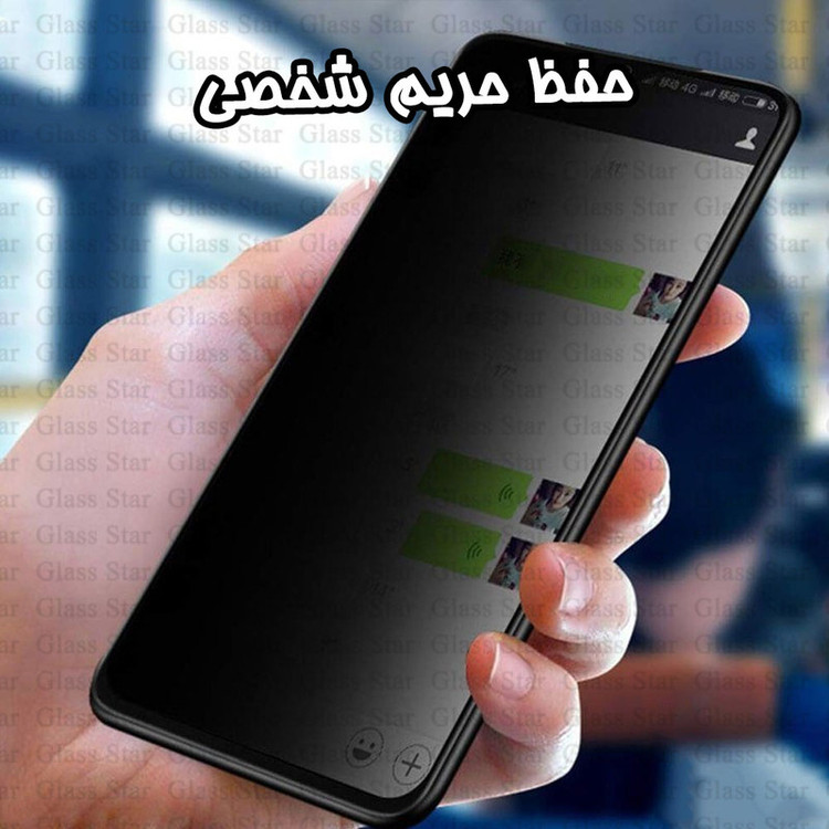 محافظ صفحه نمایش گلس استار مدل CERPRIVG مناسب برای گوشی موبایل اپل iPhone 14 Pro